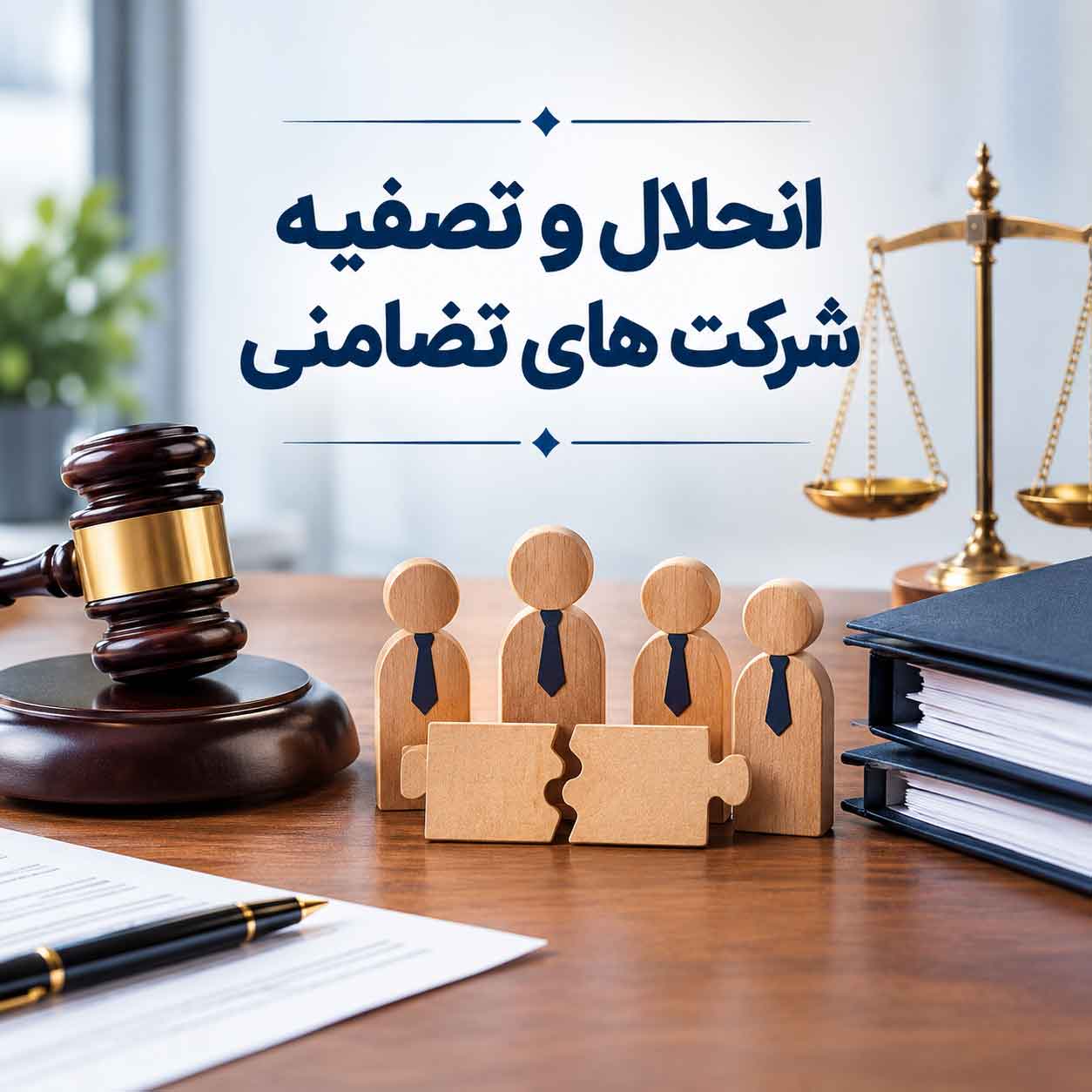 انحلال تصفیه شرکت تضامنی